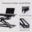 Height Adjustable desk Workspace Riser Sit Stand desk (desktop ) 950x400 mm Carousel 12