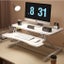 Height Adjustable desk Workspace Riser Sit Stand desk (desktop ) 950x400 mm Carousel 6
