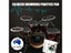 10Pcs/set Rubber Foam Bass Snare Drum Sound Off Quiet Mute Silencer Practice Carousel 7