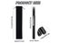 1Pair Black Maple 5A Teardrop Head Drum Kit Sticks Classic Drumsticks With Carousel 4