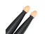 1Pair Black Maple 5A Teardrop Head Drum Kit Sticks Classic Drumsticks With Carousel 7