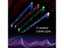 LED Light Up Drumsticks Jazz Drum Sticks 15 Gradient Colorful Lights USB Carousel 7