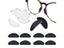 Arc Shape Transparent Glasses Nose Pad For Women Men Children Carousel 5