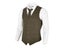 VOBOOM Men Waistcoat Coffee Suit Vest Male Herringbone Wool Blend Tweed Carousel 6