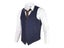 VOBOOM Men Waistcoat Coffee Suit Vest Male Herringbone Wool Blend Tweed Carousel 7