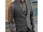 Grey Men's Vest Suit Boutique Wool Tweed Slim Fit Leisure Cotton Male Gentleman Carousel 1