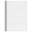 Mesh Screen Aluminium 112X2000 Cm Silver Opbnpa Carousel 3