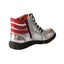 Womens Metallic Stripe Patchwork Hand-stitched Casual Sports Gold And Silver ... Carousel 2