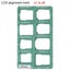 Lcd Screen Repair Glass Position Laminating Mold For Apple Watch Carousel 3