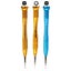 658 3 In 1 Pentagonal Precision Metal Screwdriver Overall Length 12.5cm Carousel 1