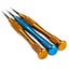 658 3 In 1 Pentagonal Precision Metal Screwdriver Overall Length 12.5cm Carousel 3
