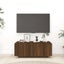 Tv Cabinet Brown Oak 100x35x40 Cm Engineered Wood Nopiok Carousel 1
