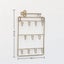 Modern Style Iron Wall Mounted 11 Hangers Hooks Key Holder Coat Hat Stora CHK12N Carousel 1