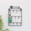 Modern Style Iron Wall Mounted 11 Hangers Hooks Key Holder Coat Hat Stora CHK12N Carousel 5