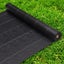 Horridge Weed mat Cloth 2.0 metre x 80 metre 80gsm Woven UV - Black Carousel 1