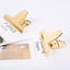 2 Pack Gold Stainless Steel Bulldog Paper Clips Metal Large Binder Clips For D Carousel 3