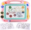 Toy Gifts Toddler Magnetic Drawing Board Children Erasable, Pink Carousel 1