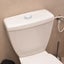 1pc Toilet Tank Dual Push Button Round Toilet Water Tank Cover Push Button Carousel 3