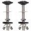 Set Of 2 Bowl Toilet Tank Bolts Stainless Steel Universal Mounting Kit With Do Carousel 1