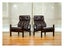 Danish Leather Lounge Chairs by Ebbe Gehl & Soren Nissen 1970s Carousel 3