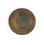 CEYLON 1870 High Grade FIVE CENT gEF / aAU Beautiful Carousel 2