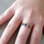 Victorian Sapphire and old cut diamond half hoop Carousel 2