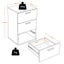 1 Pair Side Tables Carousel 3