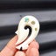 Natural Hand Carved Maori Bone Carving Pendant Necklace - Hook With Paua Inlay Carousel 4