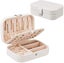 Jewelry Case Ladies Jewelry Box Double Layer Small Jewelry Box, Jewelry Storage Carousel 1