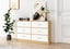 Chest of 6 Drawers Tallboy Dresser Bedside Table Storage Cabinet Unit TV Stand Carousel 2
