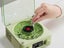 The Waves Bluetooth Vinyl Player Vintage Vinyl Record Bluetooth Speaker Green Carousel 4