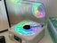 The Waves Bluetooth Vinyl Player Vintage Vinyl Record Bluetooth Speaker White Carousel 4
