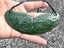 Greenstone Nephrite Jade Breastplate / Koru / Twist / Toki Manaia Carousel 11