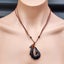 Black Stained Hand Carved Maori Bone Carving Pendant Necklace - Whale Tail Hook Carousel 4