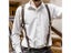 Men's Suspenders Belts New Fashion Leather Straps Adult Vintage Belts Carousel 3