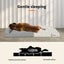 Pawz Pet Bed Chew Proof Memory Foam Waterproof Inner Washable Grey M L XL XXL Carousel 4