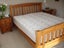 Beautiful Eastwest Designs solid rimu queen bed- FULLY RESTORED Carousel 3