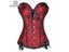 X Plus Size S-2XL/6XL Sexy Lace Up Boned Overbust Corset Bustier Top Waist Carousel 4