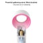 Portable Bladeless Fan Mini Handheld Fan USB Rechargeable Ultra Quiet Fan CHK12N Carousel 5