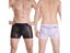 Ultra Thin Seamless Oil Shiny Boxers Bulge Pouch See Through Smooth Underpant Carousel 1