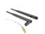 WIFI Antenna 2.4 GHz 6dBi SMA Male Wireless WLAN Black Aerial 195mm Long IPX / Carousel 1