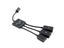 3 In 1 USB OTG Cable Micro USB Hub USB OTG Adapter For Smartphone Tablet Carousel 4