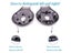 1 Pair Earphone Inner Shell Replacement For Beats Studio 3.0 Wireless Carousel 6