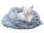 Winter Plush Pet Sleeping Bag Grey Carousel 2