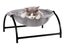Elevated Mesh Cat Hammock Hanging Cat Bed Pet Sleeping Nest Pet Supplies Grey Carousel 1