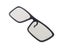 OOTDTY Clip-On Type Circular Passive Polarized 3D Glasses For TV Real 3D Cinema Carousel 3