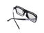 OOTDTY Clip-On Type Circular Passive Polarized 3D Glasses For TV Real 3D Cinema Carousel 4