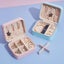 1pcs Single Layer Storage Box For Ladies' Travel Jewelry Classic Black Pure Carousel 2