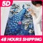 Meian 5D Special Shaped Diamond Painting Kit Peacock Animal Mosaic Dotz Carousel 1