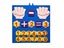 Montessori Busy Board Toy Felt Toddler Math Counting Learning Toy Carousel 1